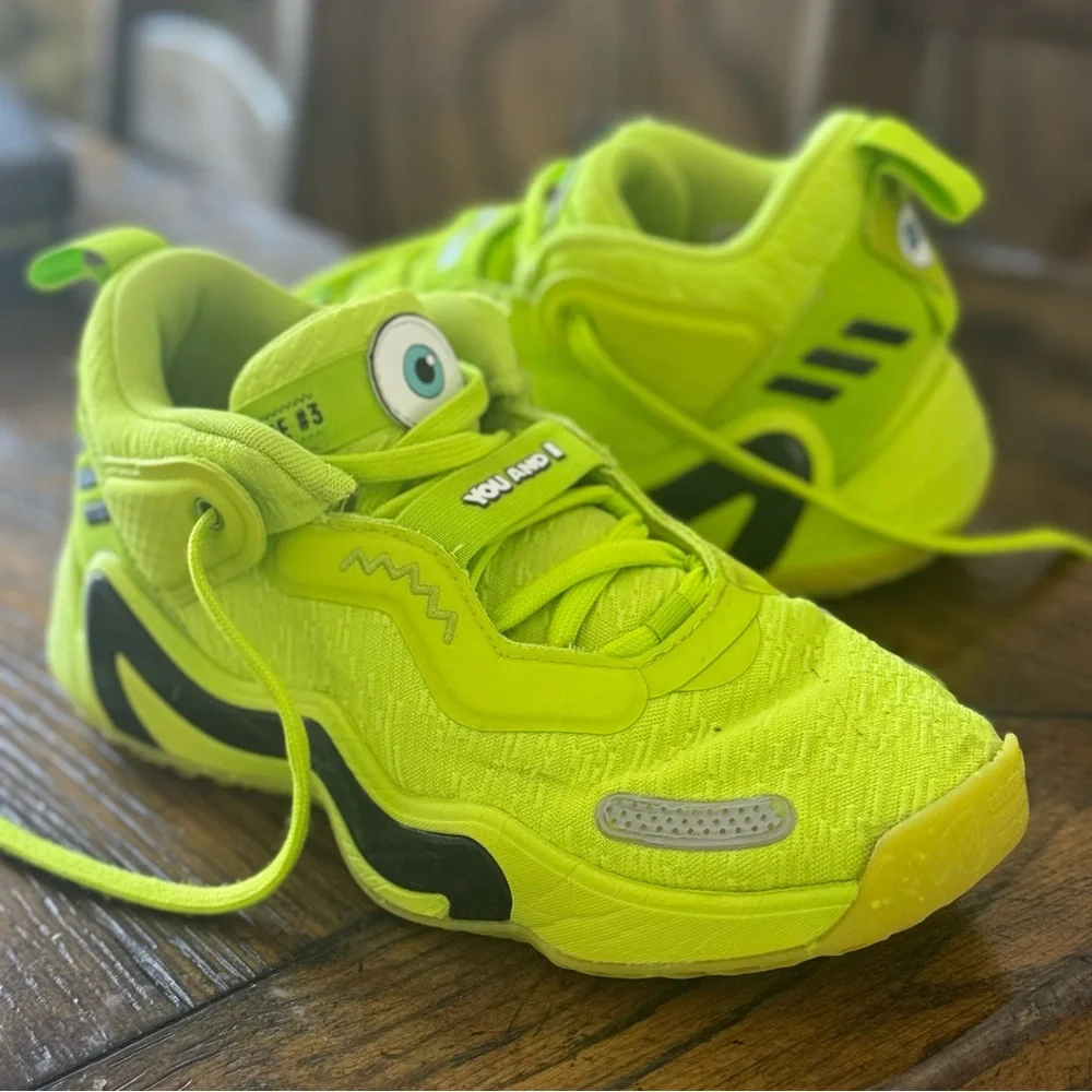 Adidas Donavan Mitchell D.O.N Issue 3 Mike Wazowski Basketball Shoes  Size 5.5